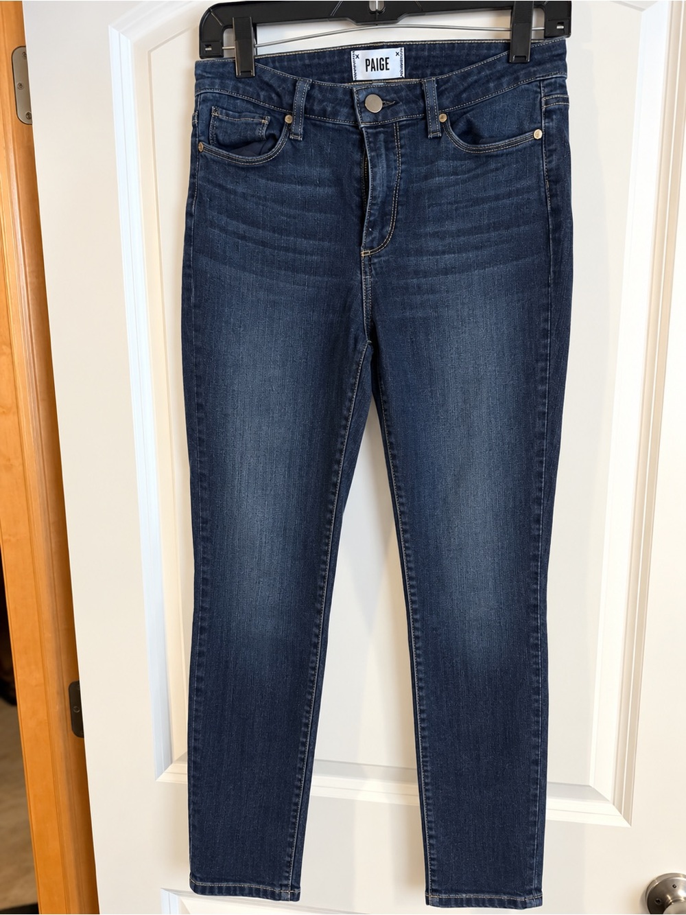 PAIGE Indigo Blue Skinny Jeans
